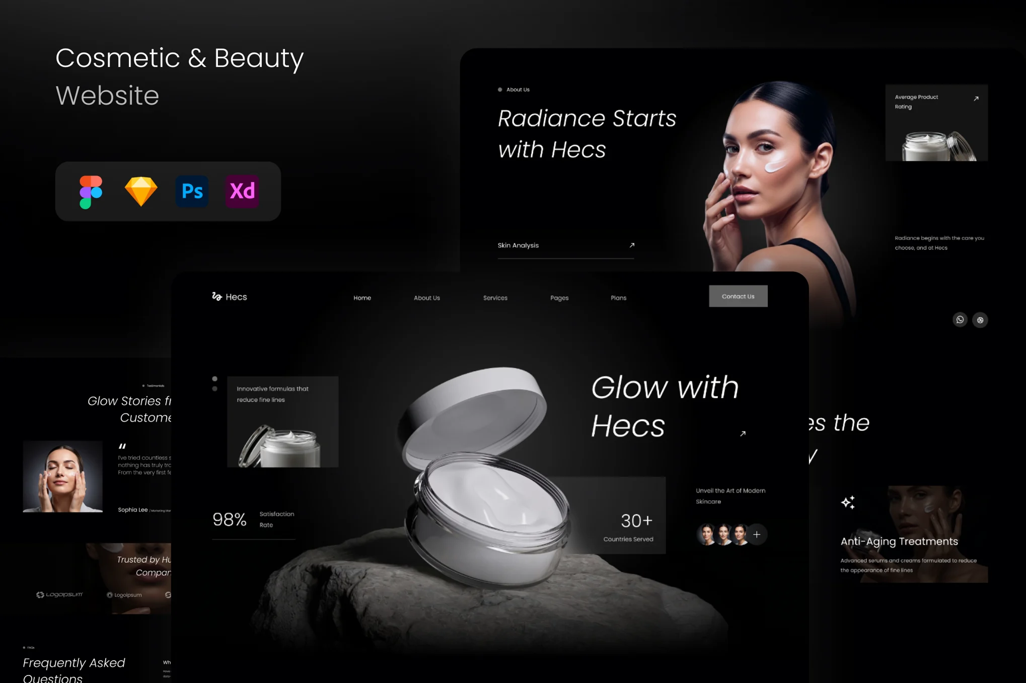 UI UX design project showcasing modern web application dashboard interface by Dynamic Visual Studio+