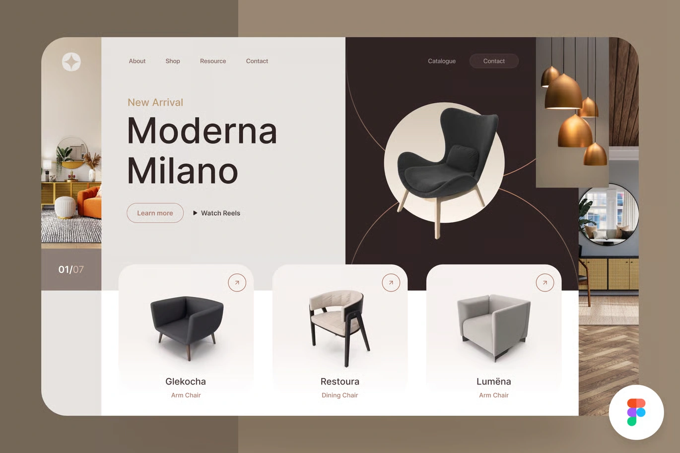 Creative branding and visual identity design project for a modern business